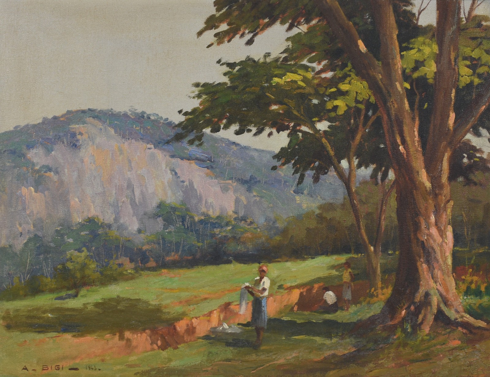 Paisagem com figuras - foto 1 de 5