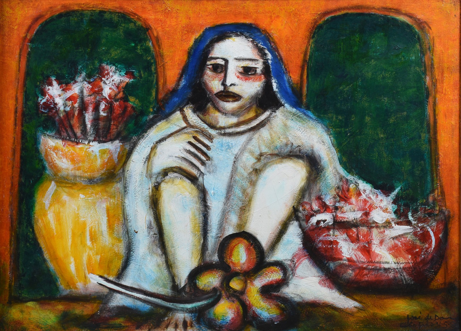 José de Dome (1921-1982), A louca das Flores - foto 1 de 5