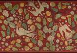 Concessa Colaço (1929), Pássaros e flores - Tapeçaria assinada. Com moldura.