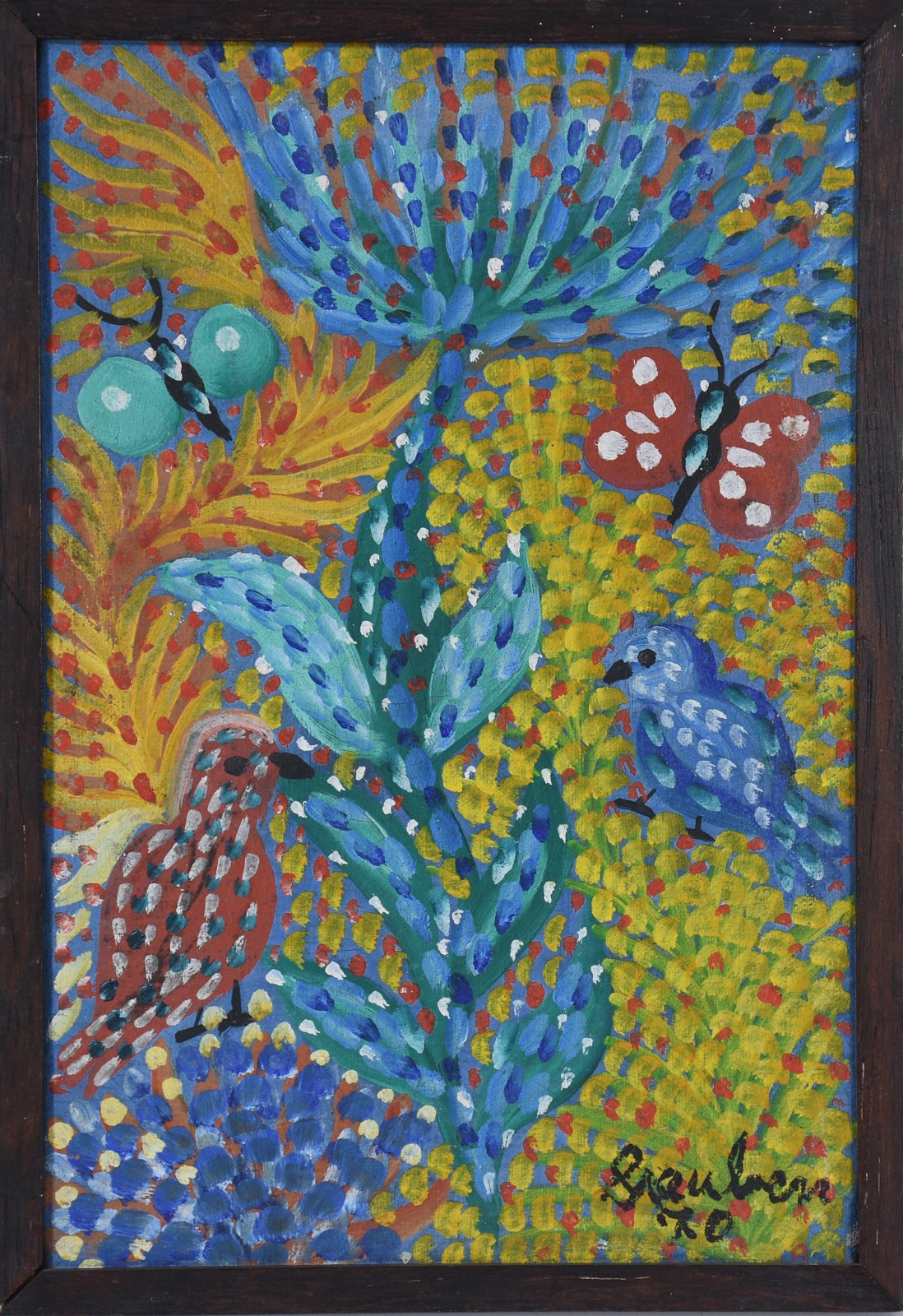 Grauben  (1889-1972), Pássaros, borboletas e flores - foto 2 de 5