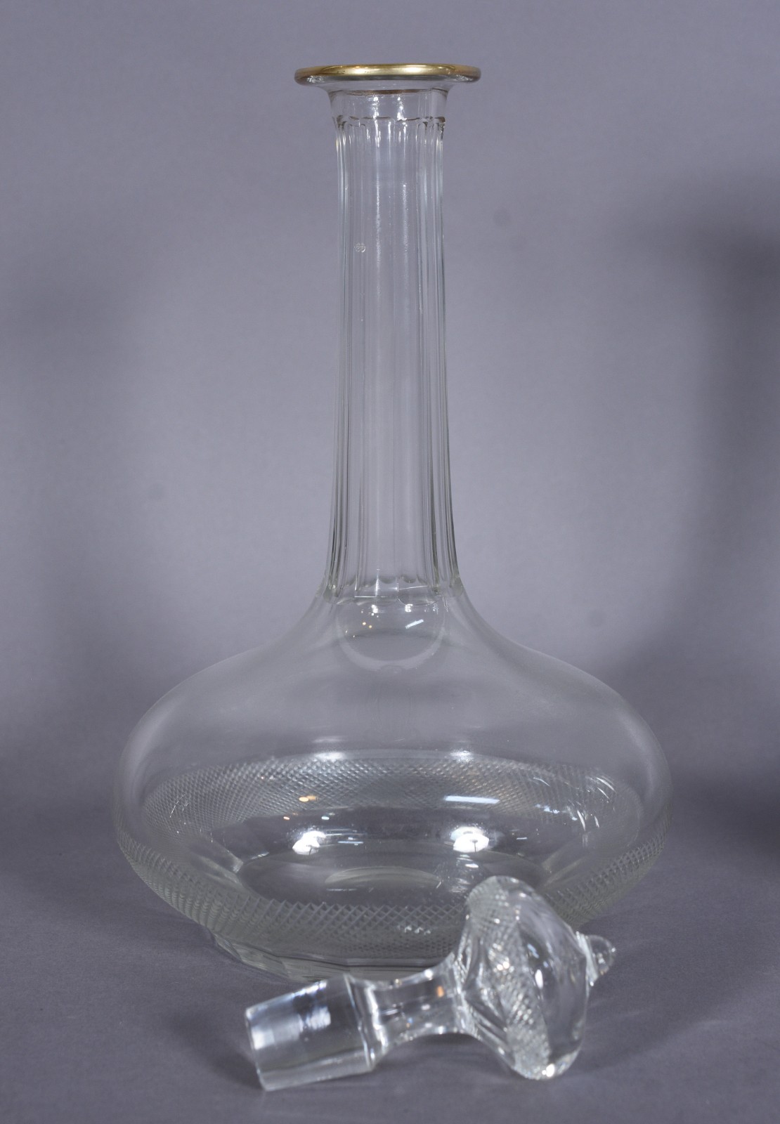 Serviço de cristal tcheco com borda dourada composto de: 12 taças... - foto 11 de 11