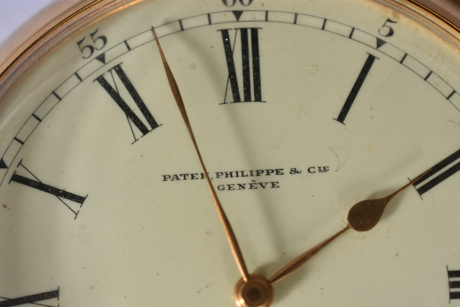 Relógio Patek Philippe de ouro 18k, Chronometro Gondolo, 20 linhas... - foto 11 de 11