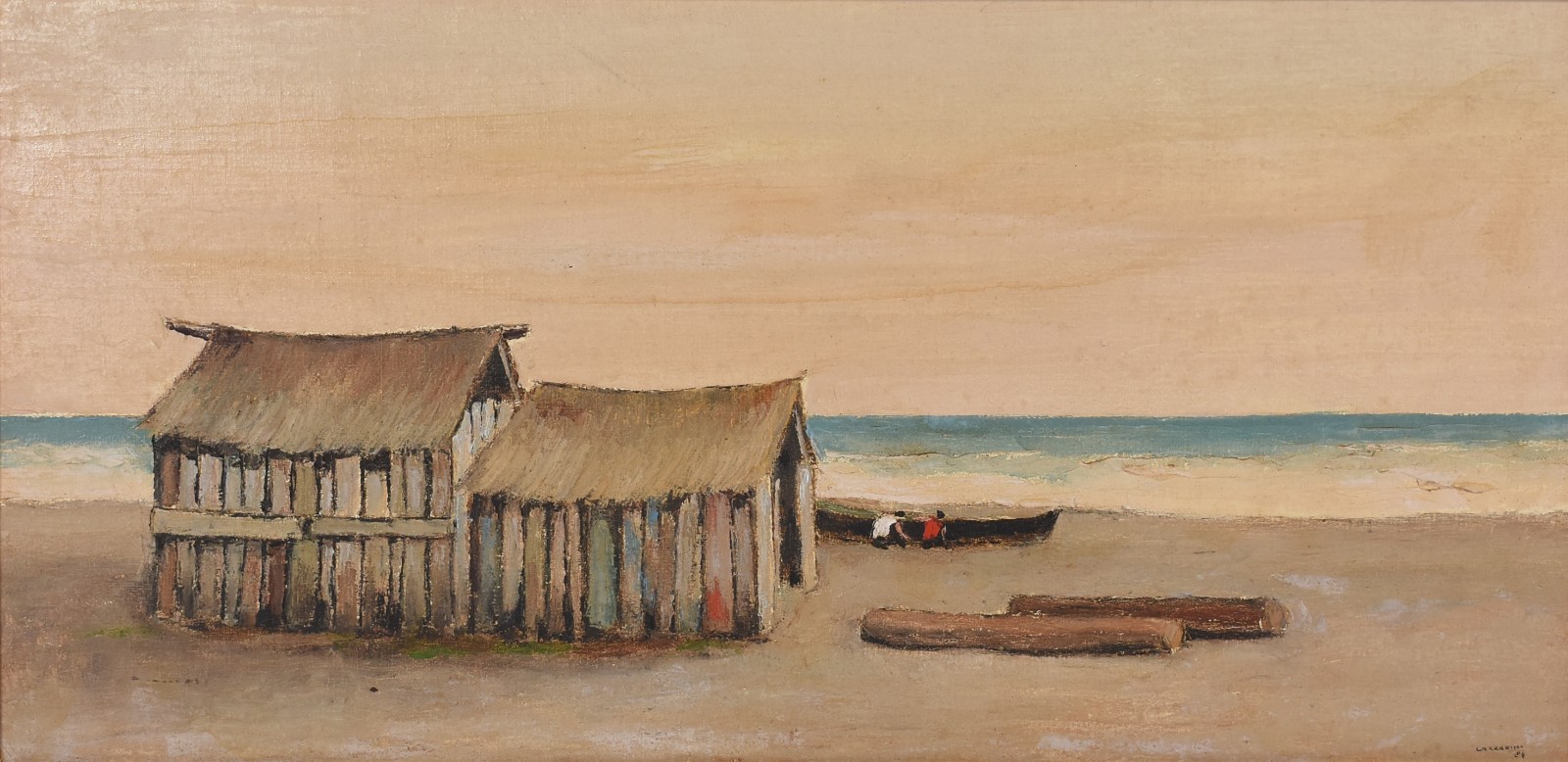  Domenico Lazzarini (1920-1987), Marinha - foto 1 de 4