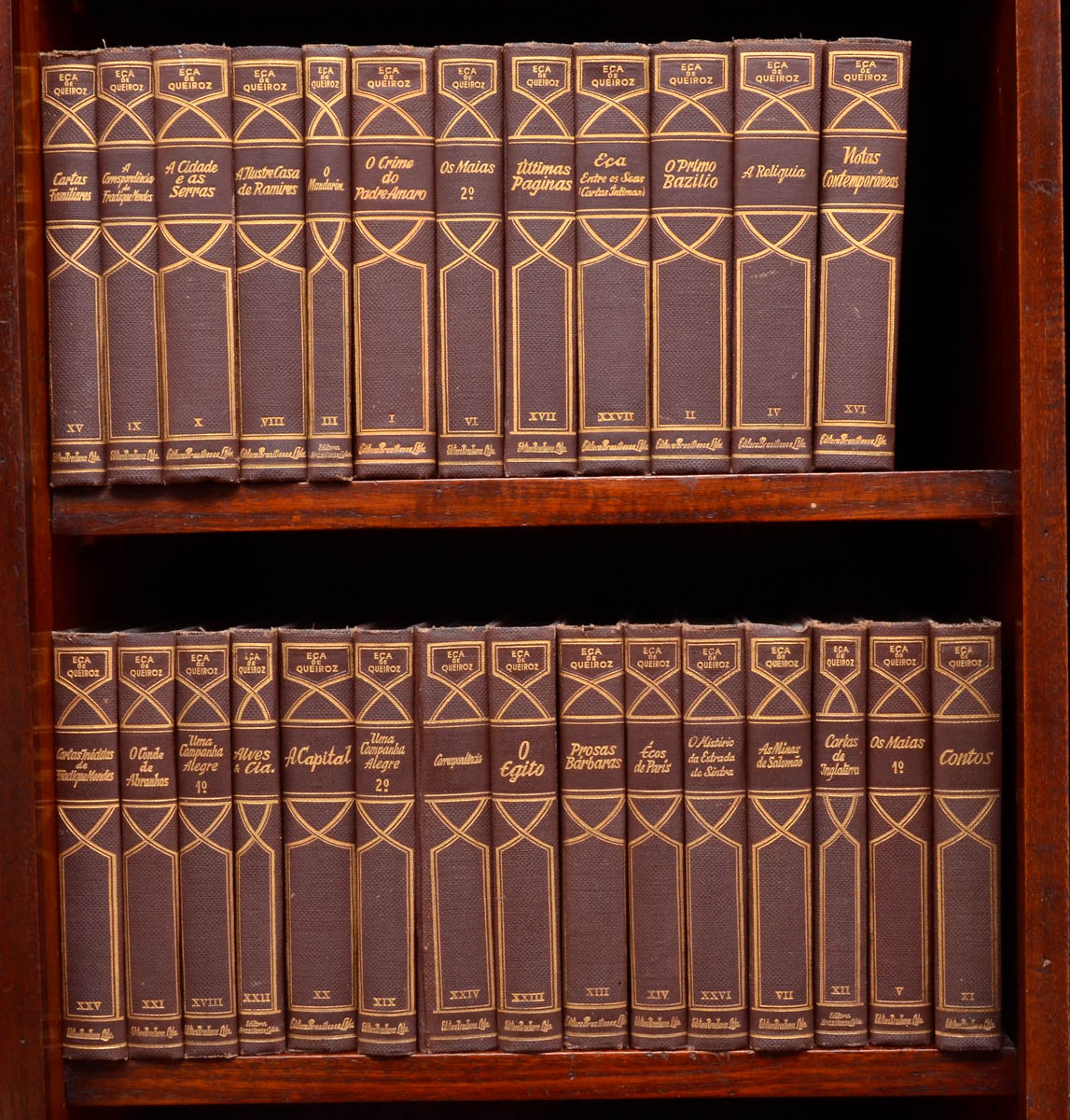 Livros: Coleção EÇA DE QUEIROZ, 27 vols.