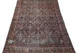 Tapete Tabriz (1101),  - Tapete Tabriz (com desgastes).