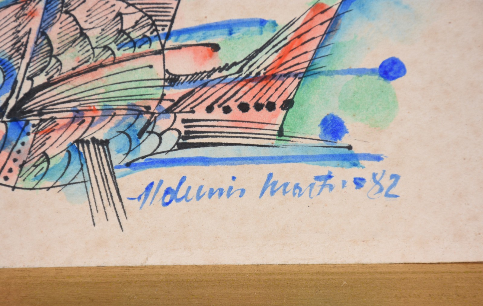 Aldemir Martins (1922-2006), Peixe - foto 3 de 4