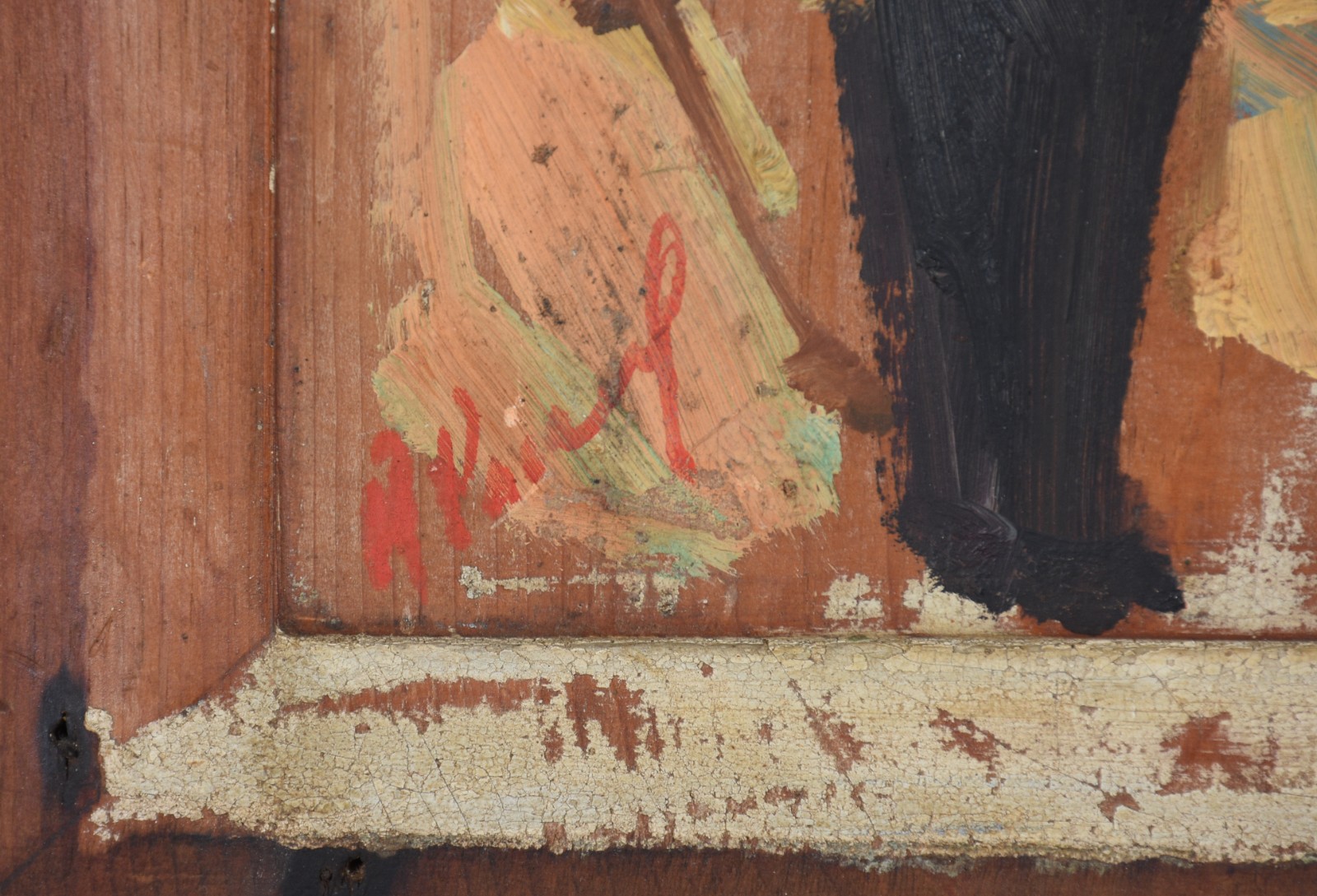 Armínio Pascual (1920-2006), Igreja com figuras - foto 2 de 4