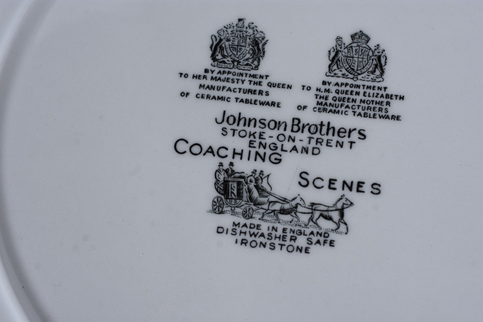 Conjunto de faiança inglesa "Johnson Bros" decorado com cenas de... - foto 5 de 6
