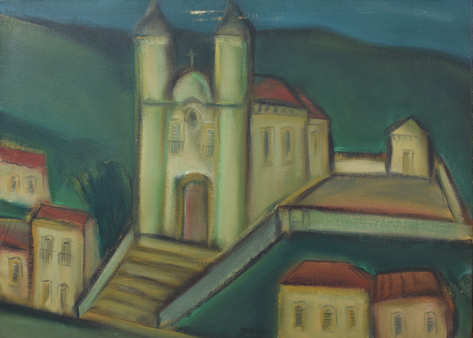 Carlos Bracher (1940), Igreja de Santa Eugênia - foto 1 de 6