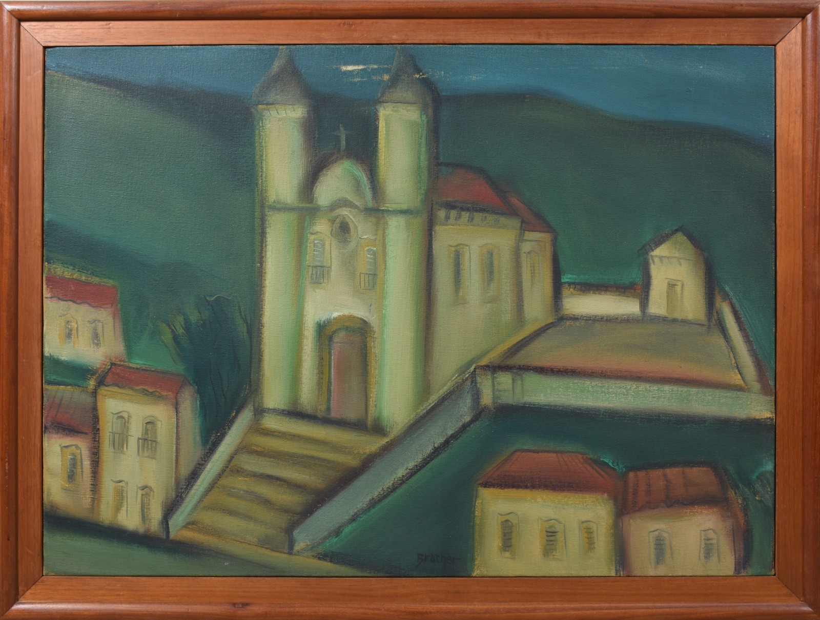 Carlos Bracher (1940), Igreja de Santa Eugênia - foto 2 de 6