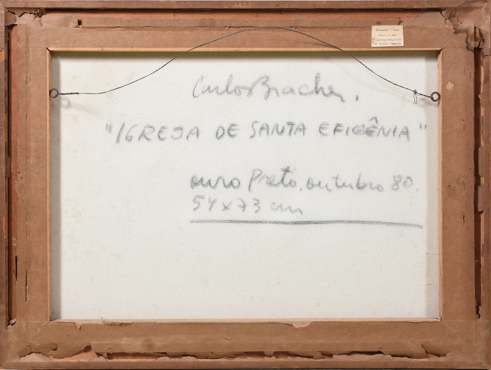 Carlos Bracher (1940), Igreja de Santa Eugênia - foto 4 de 6