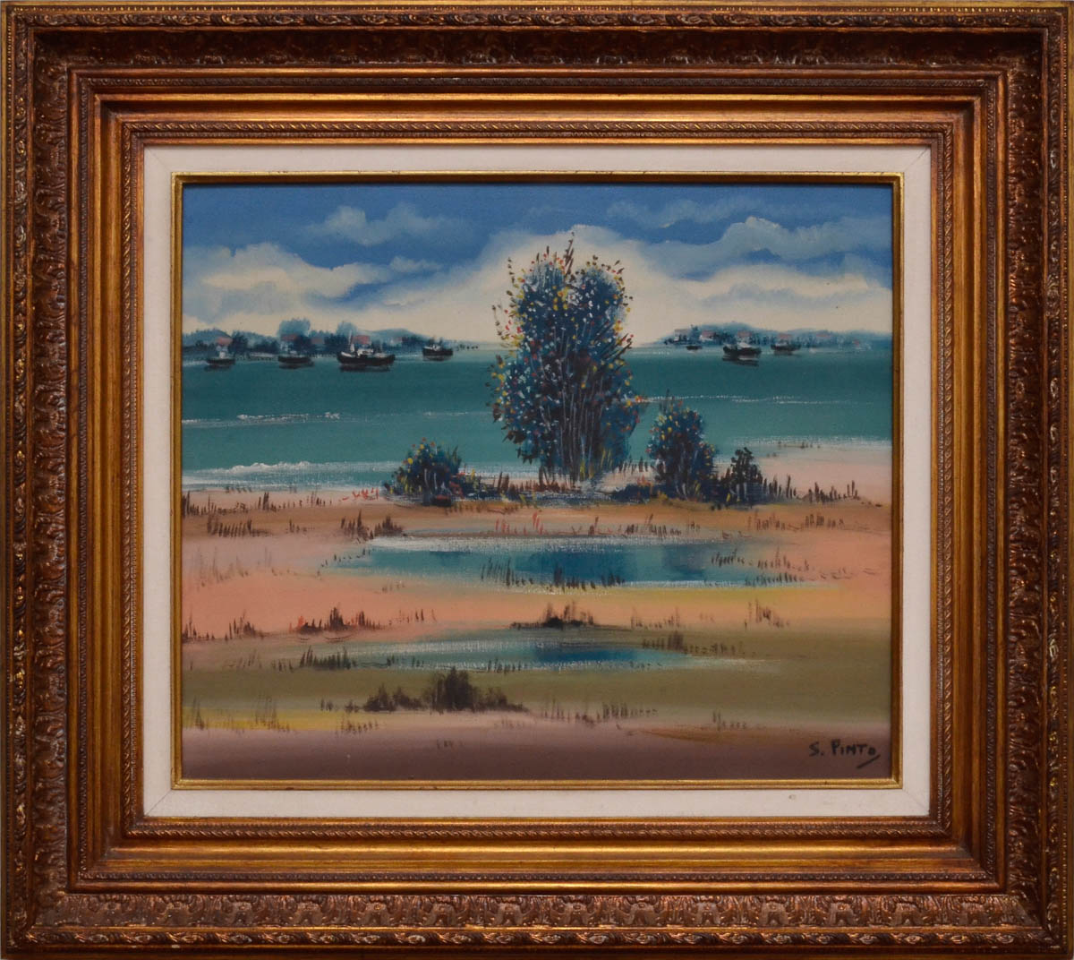 SILVIO PINTO - Paisagem - ost - 55 x 46.