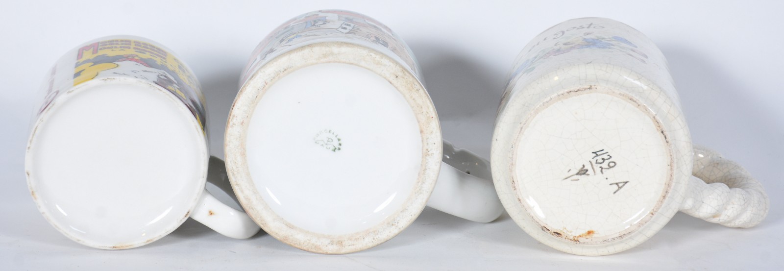 Nove canecas para cerveja, de materiais e procedências diversas. - foto 5 de 8