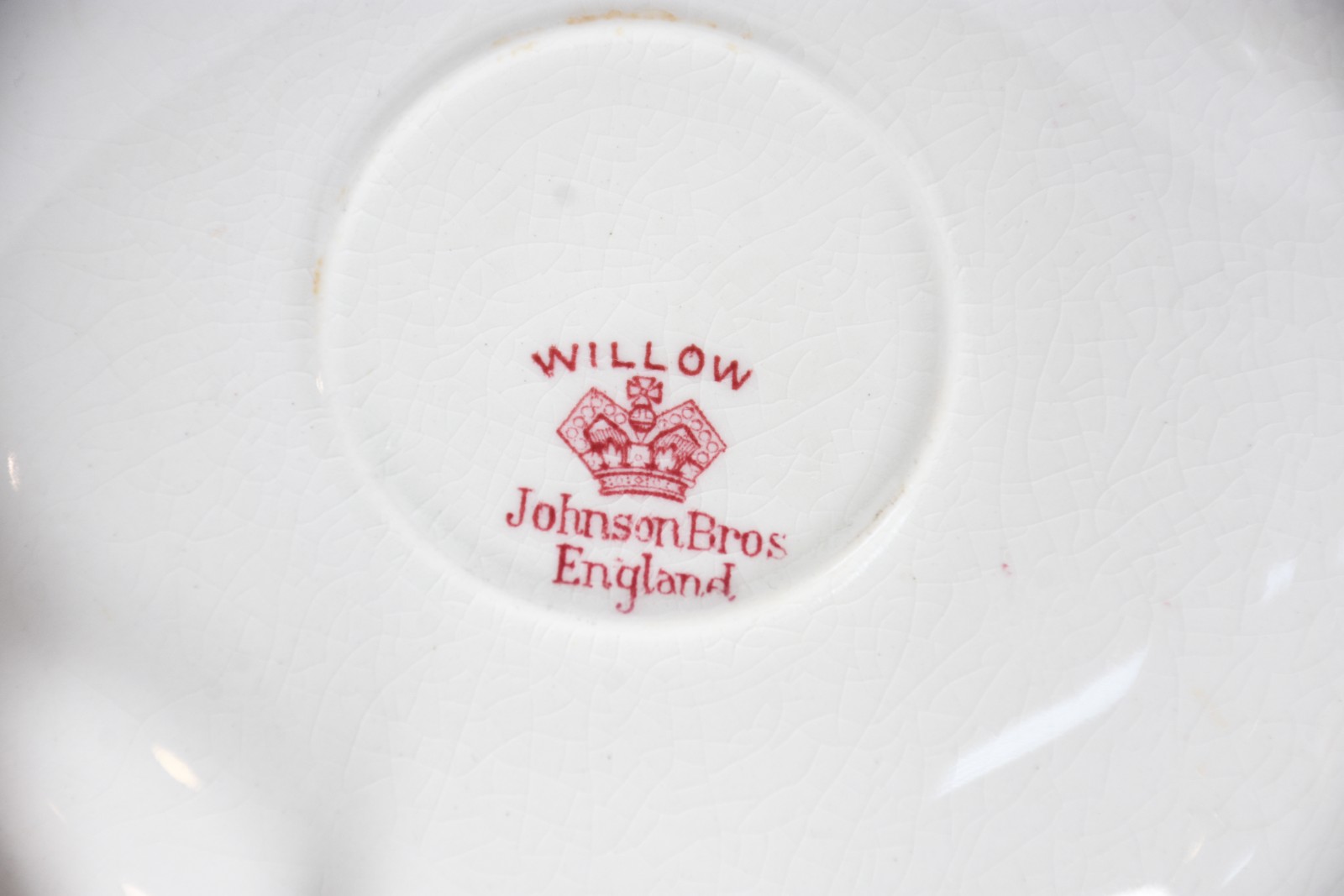 Serviço de faiança inglesa para chá, "Willow - Johnson Bros" na cor... - foto 7 de 8