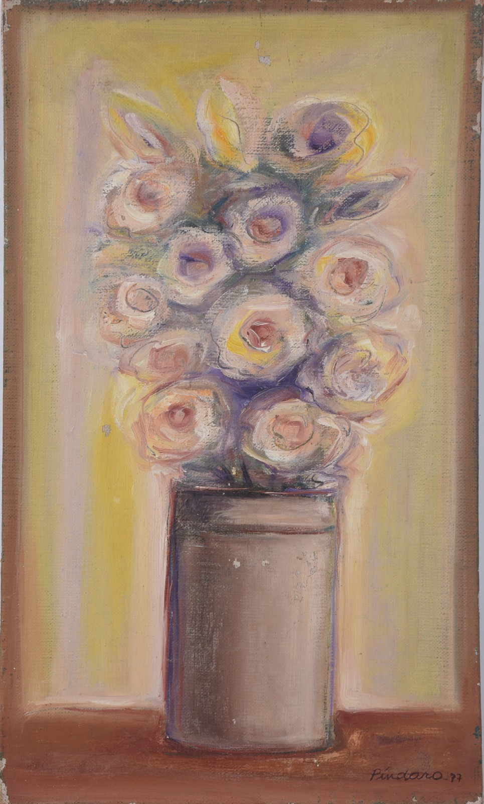 Píndaro Castelo Branco (1930), Vaso de Flores - foto 1 de 4