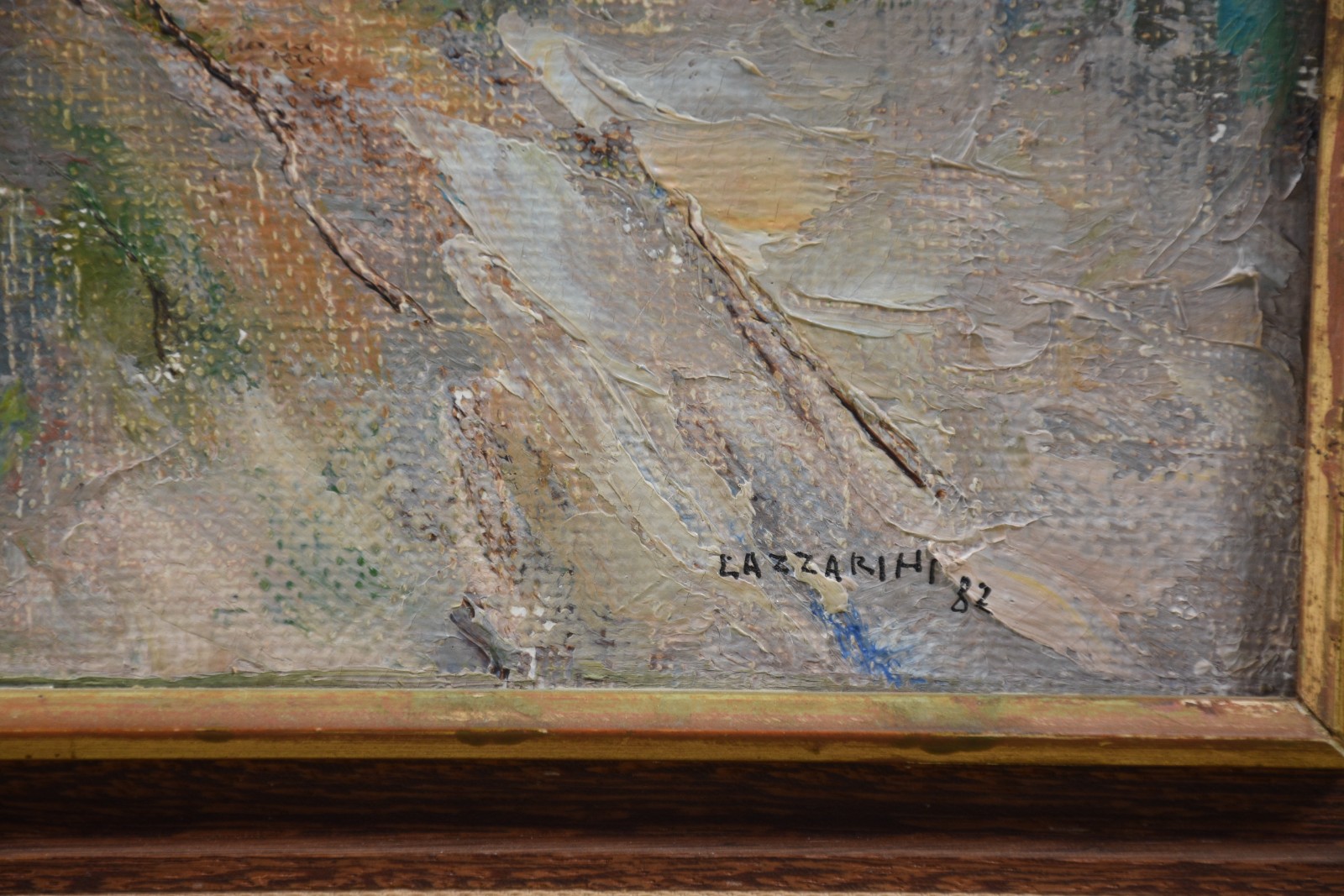  Domenico Lazzarini (1920-1987), Casas na Toscana - foto 3 de 4