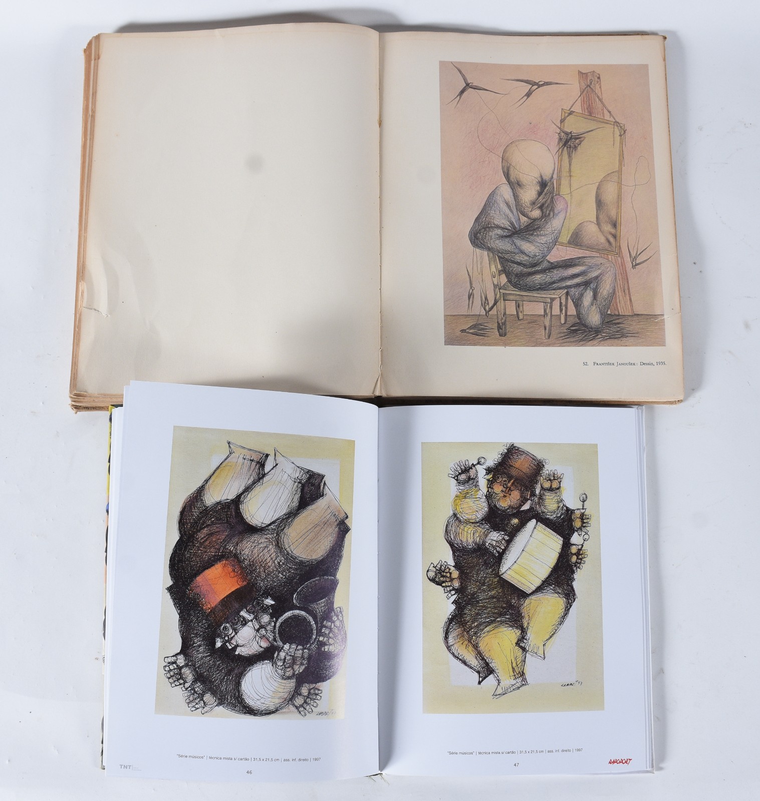 Dois livros: A) Rapoport (Som do Desenho) B) Le Dessin Surréaliste... - foto 4 de 7