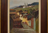 DURVAL PEREIRA - Casarios - ost - 46 x 38. - DURVAL PEREIRA - Casarios - ost - 46 x 38.