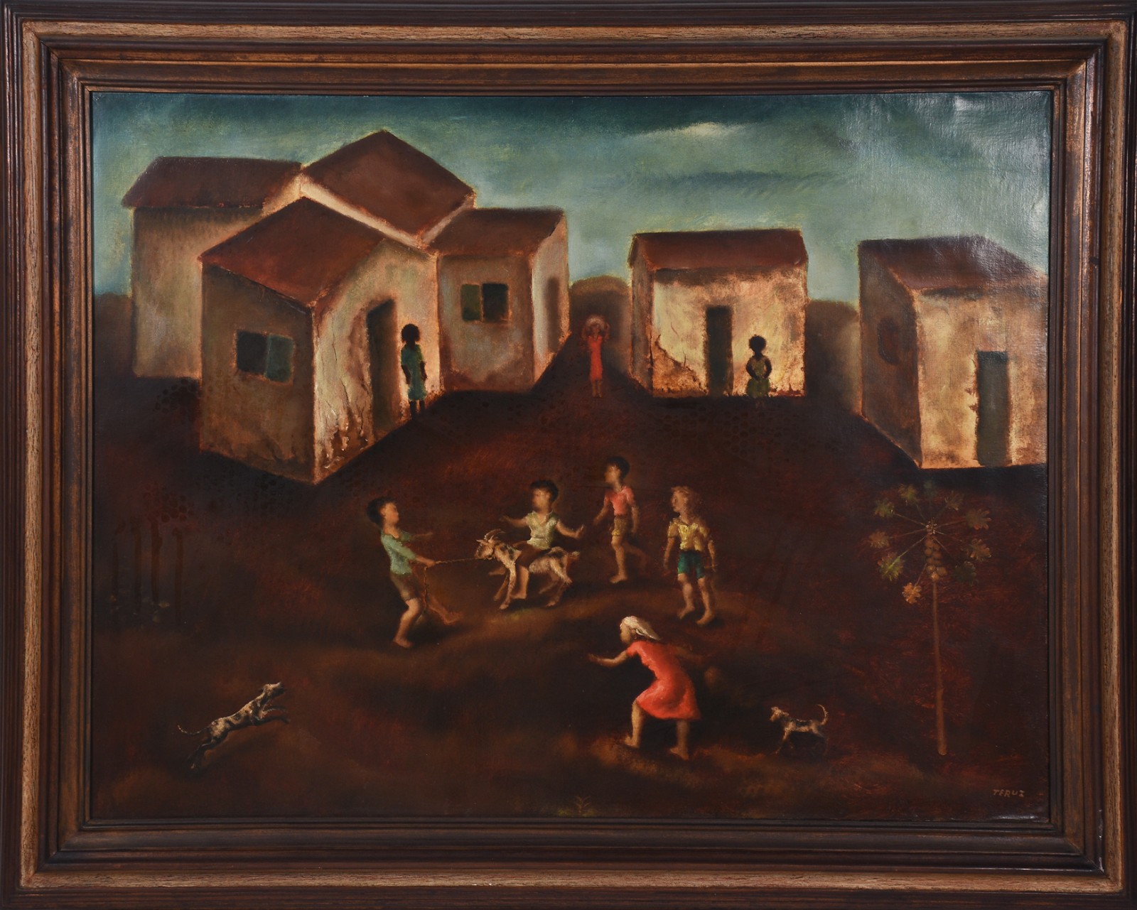 Orlando Teruz (1902-1984), Crianças brincando - foto 2 de 5
