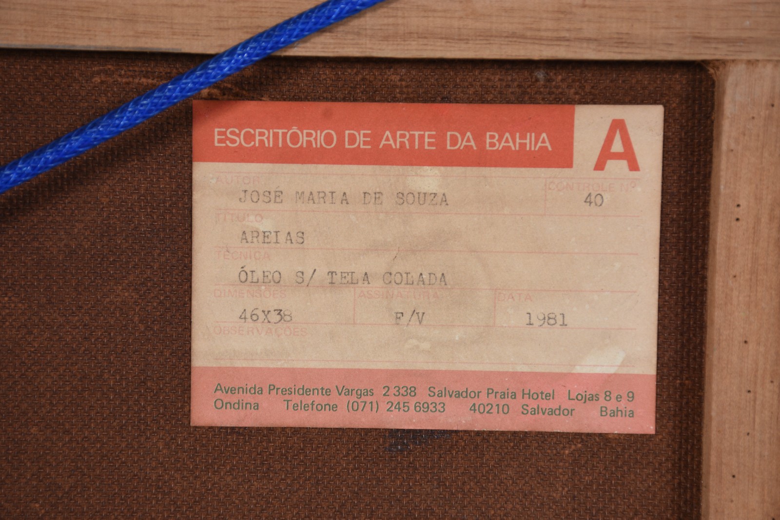 José Maria de Souza (1935-1985), Areias - foto 6 de 6