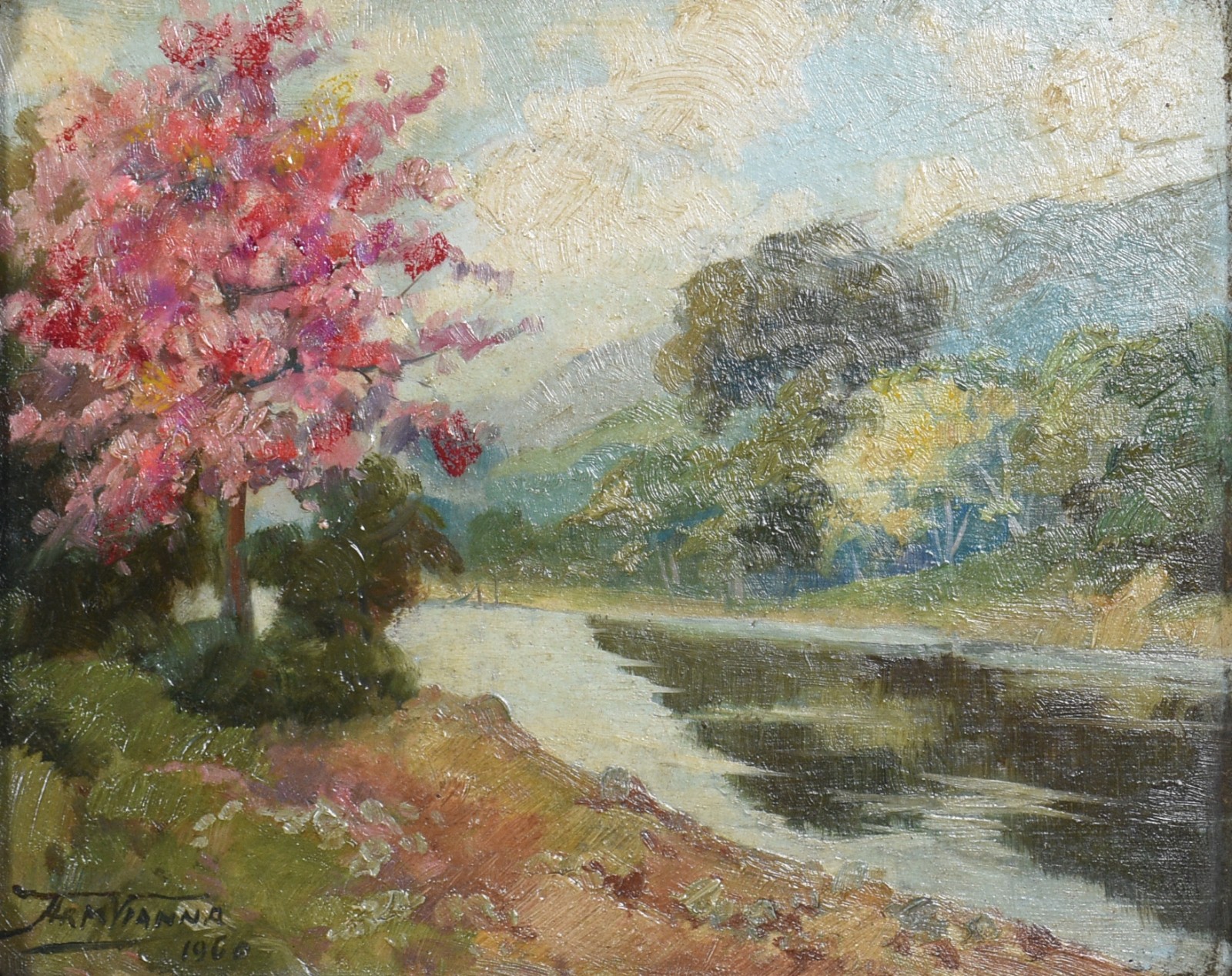 Armando Vianna (1897-1992), Paisagem Com Riacho - foto 1 de 4