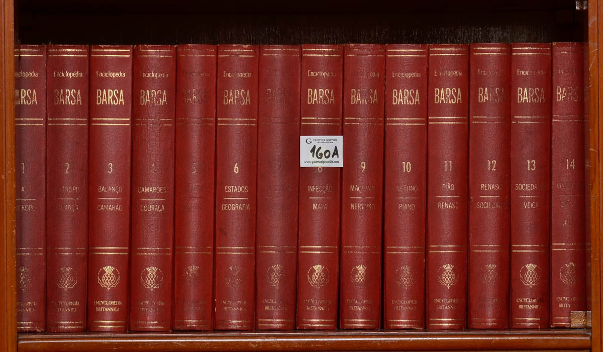 Enciclopédia Barsa com 16 volumes