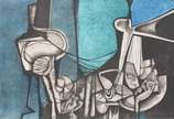 Roberto Burle Marx (1909-1994), Sem título - Gravura 7/50. Datado 1991. Assinada.