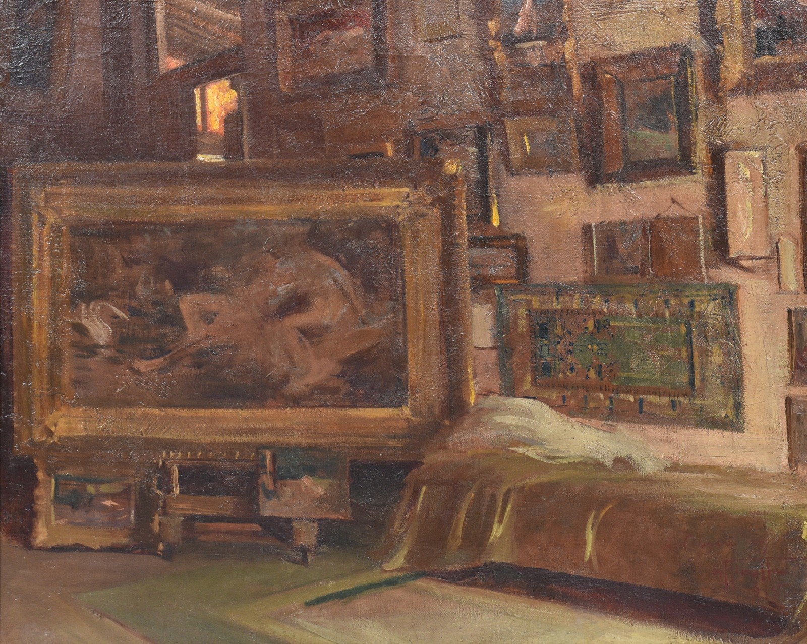 Arthur Timótheo da Costa (1882-1922), Interior do Atelier - foto 1 de 5