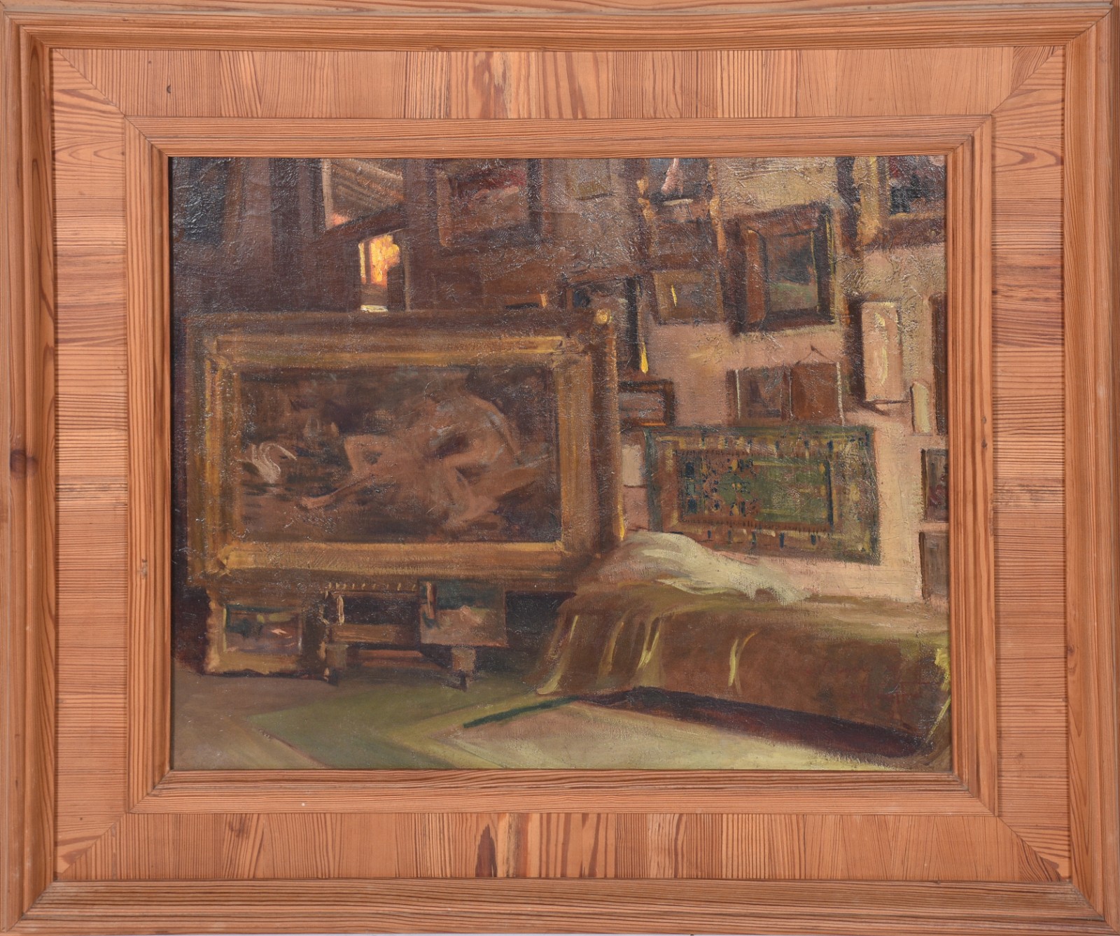 Arthur Timótheo da Costa (1882-1922), Interior do Atelier - foto 2 de 5