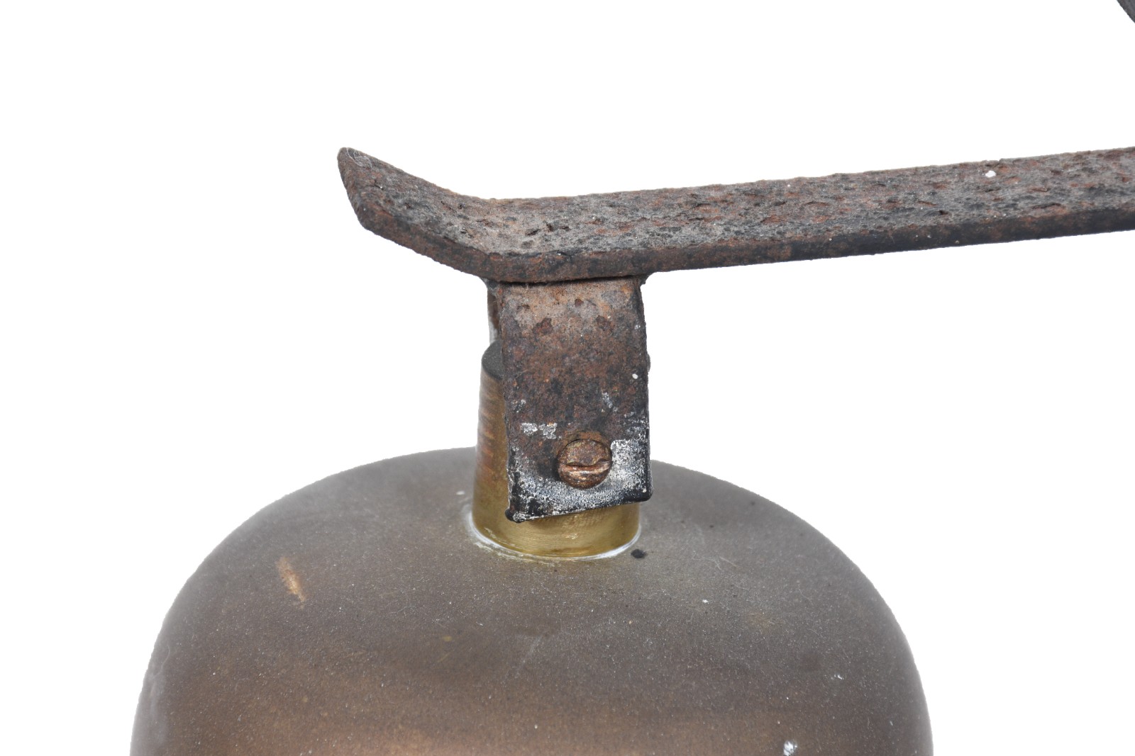 Sino de metal para parede. Com oxidações. - foto 4 de 5
