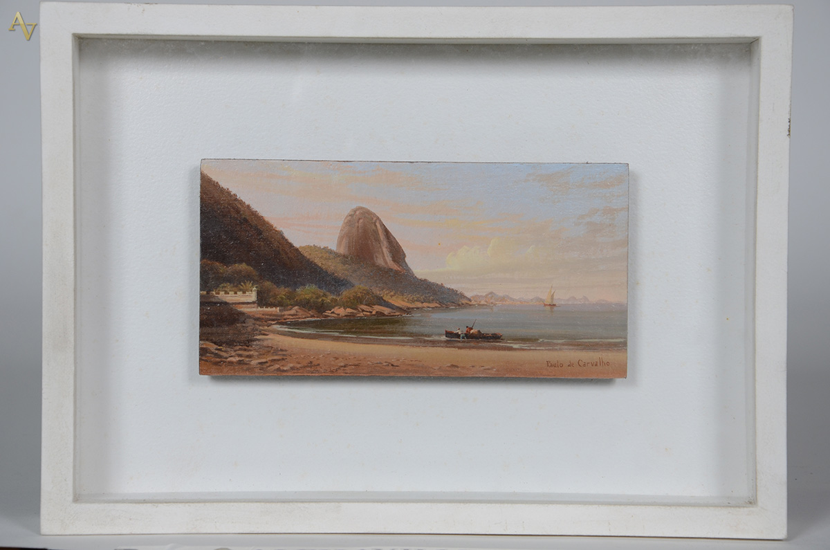 PAULO DE CARVALHO (1958) - Praia Vermelha - Rio de Janeiro (séc. XIX)... - foto 1 de 4