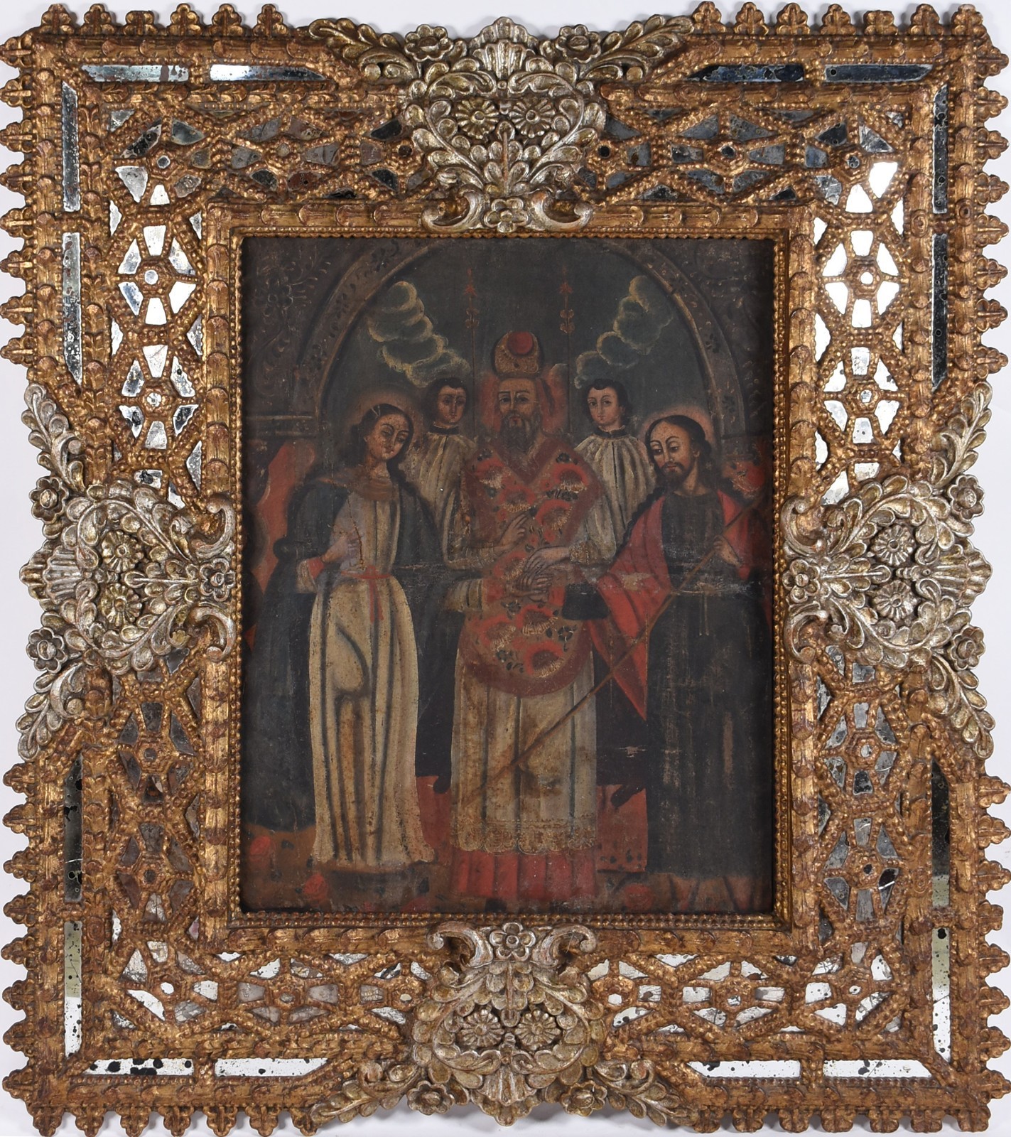 Escola Cusquenha (1538), Esponsais da Virgem - foto 1 de 6