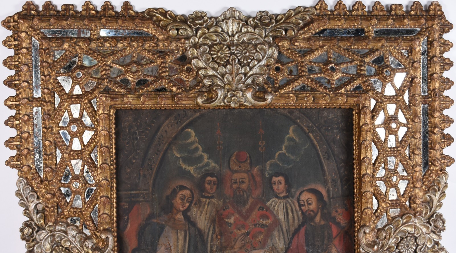 Escola Cusquenha (1538), Esponsais da Virgem - foto 2 de 6