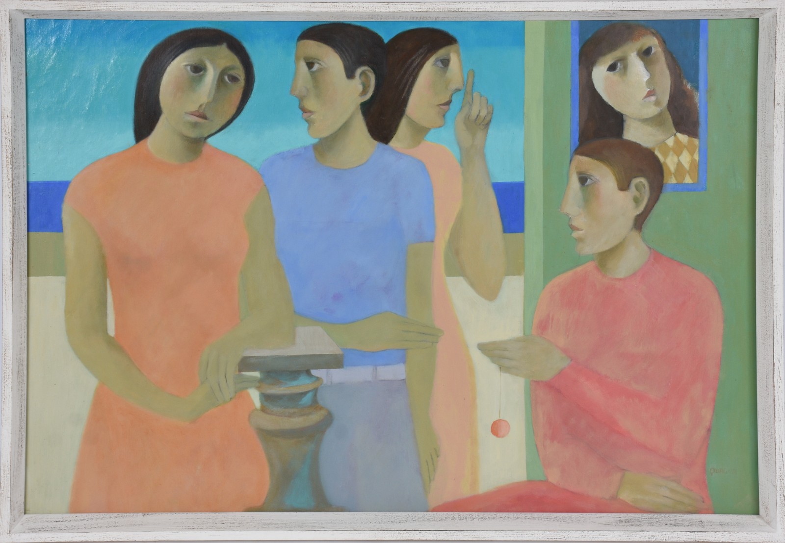 João Quaglia (1928-2014), A Conversa - foto 2 de 4
