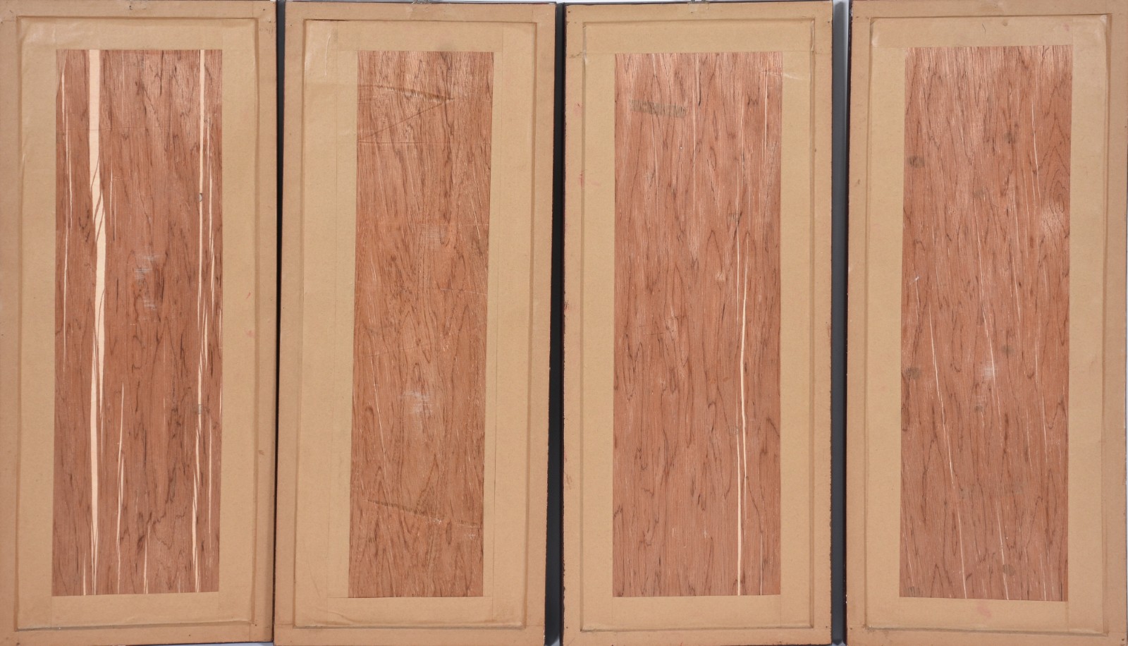 Quatro quadros orientais com pinturas de crianças, assinados. - foto 6 de 6