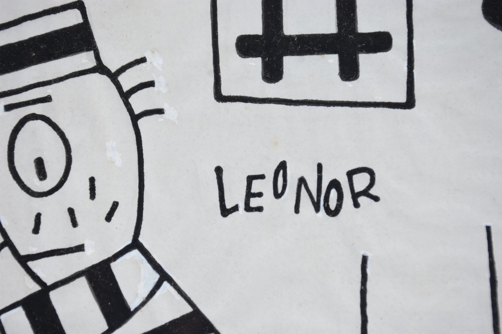 Quatro desenhos originais de cartunistas - Nani/Ziraldo/ Borjalo/... - foto 6 de 7