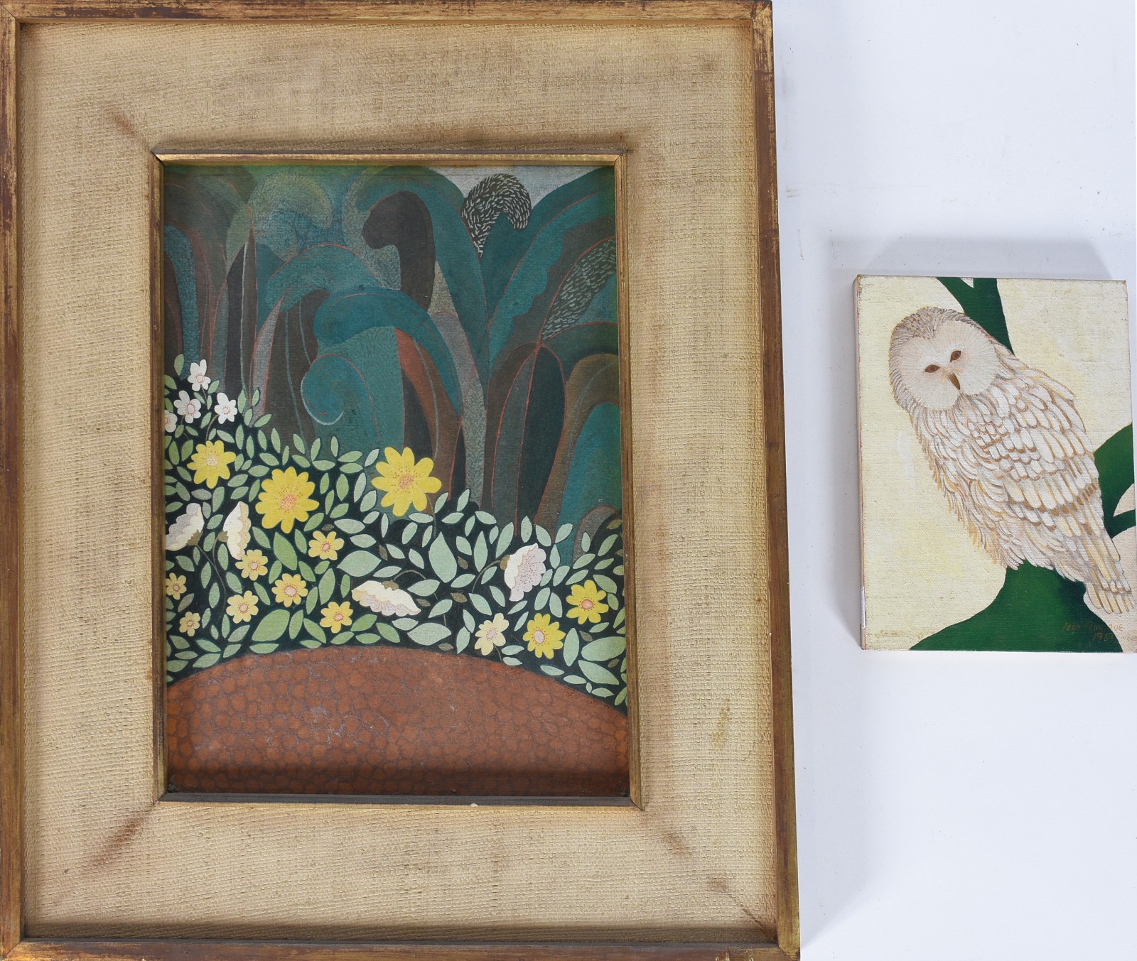João Henrique (1935), Coruja/Pais Com Flores - foto 1 de 5