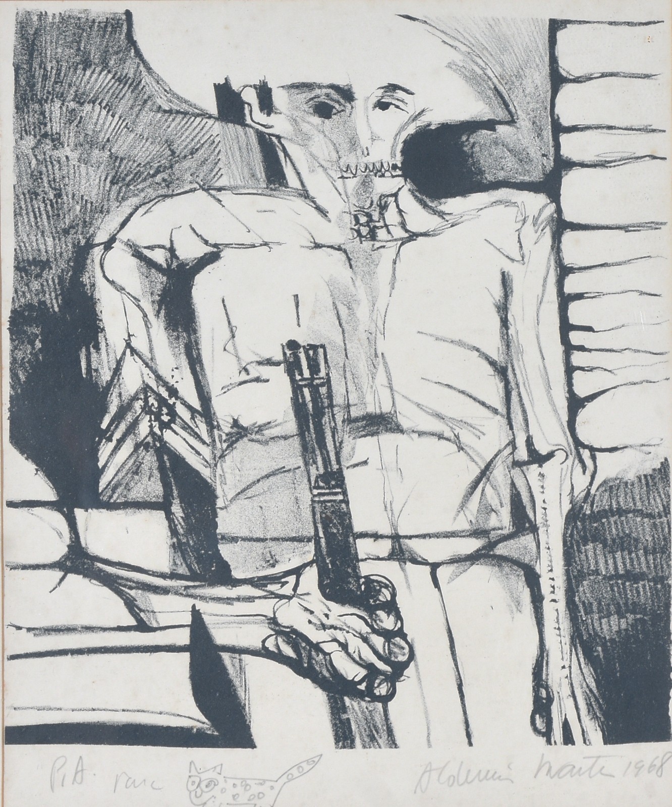 Aldemir Martins (1922-2006), Cangaceiro - foto 1 de 5