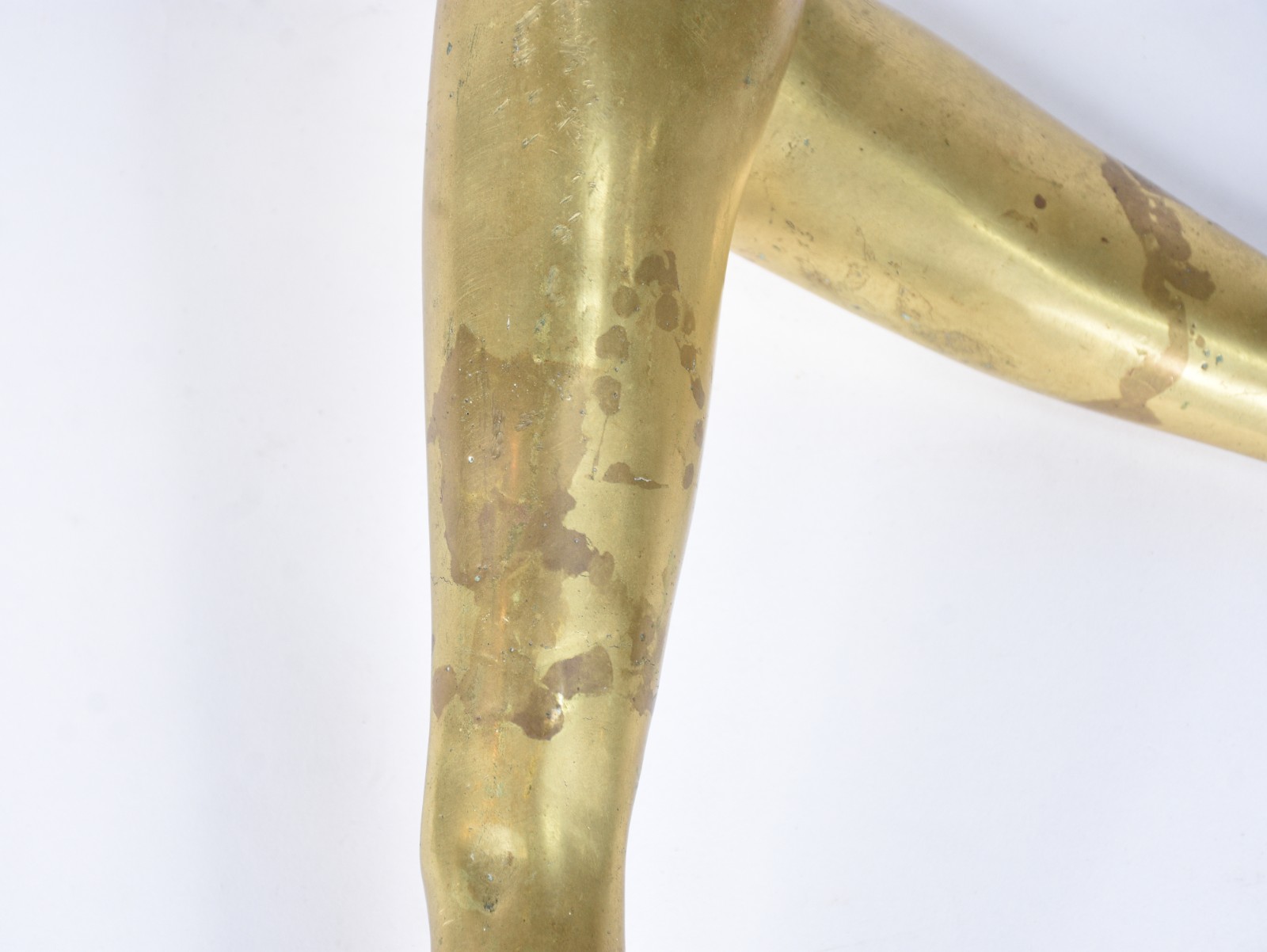 Escultura de bronze, acompanha base de mármore. Sem parafuso. datado... - foto 7 de 10