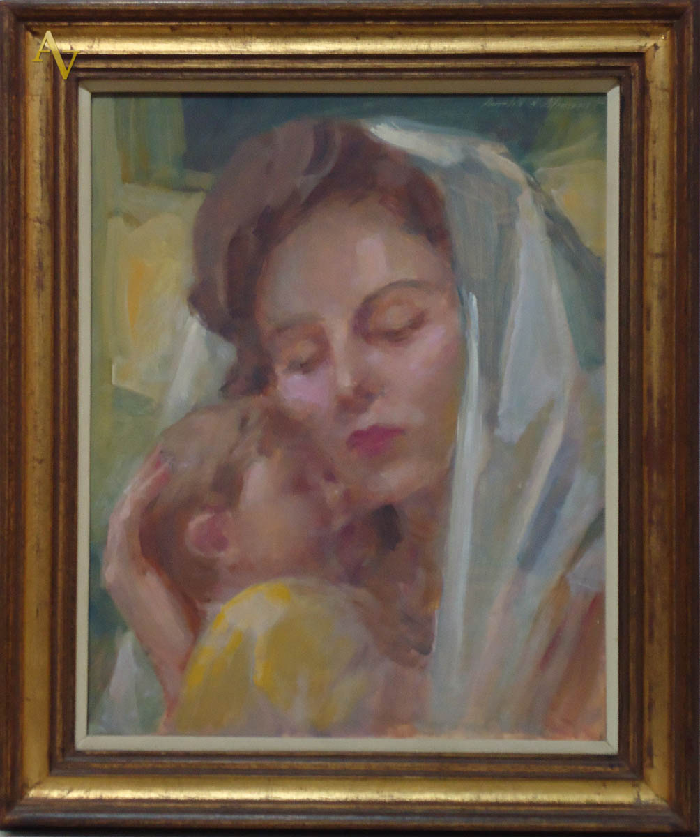 AURÉLIO DALINCOURT - Maternidade - 0se - 41 x 33.