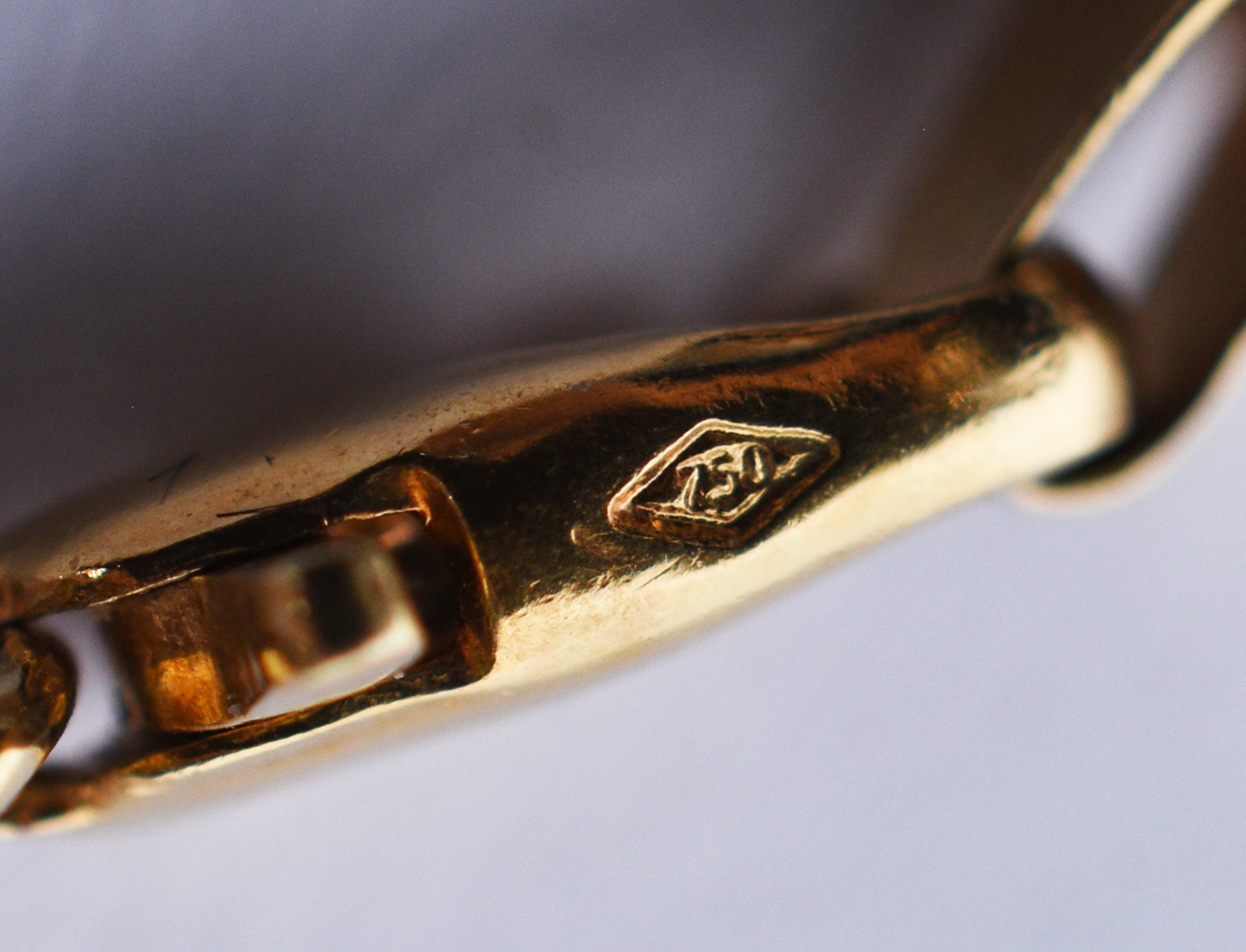 Pulseira de ouro 18 k com patinhos (Por motivos de segurança a peça... - foto 5 de 6