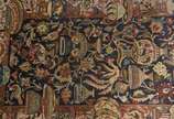 Tapete Tabriz com taças, aves e pássaros. (prec... - Tapete Tabriz com taças, aves e pássaros. (precisando lavar).