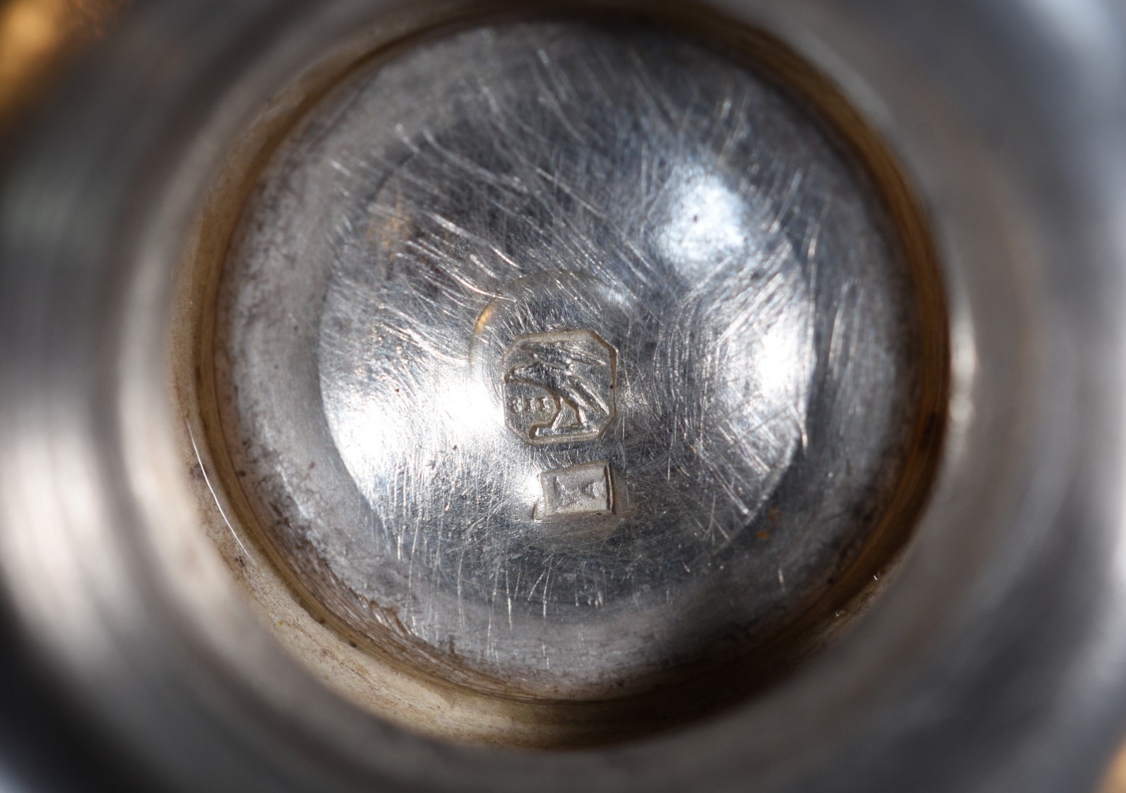 Par de pequenos vasos de prata. Peso da prata: 190 g (Por motivos de... - foto 7 de 7