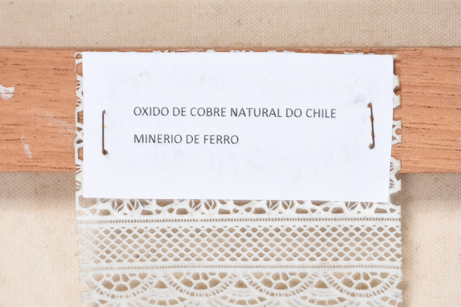Minério de ferro e óxido de cobre - datado 98. - foto 3 de 4