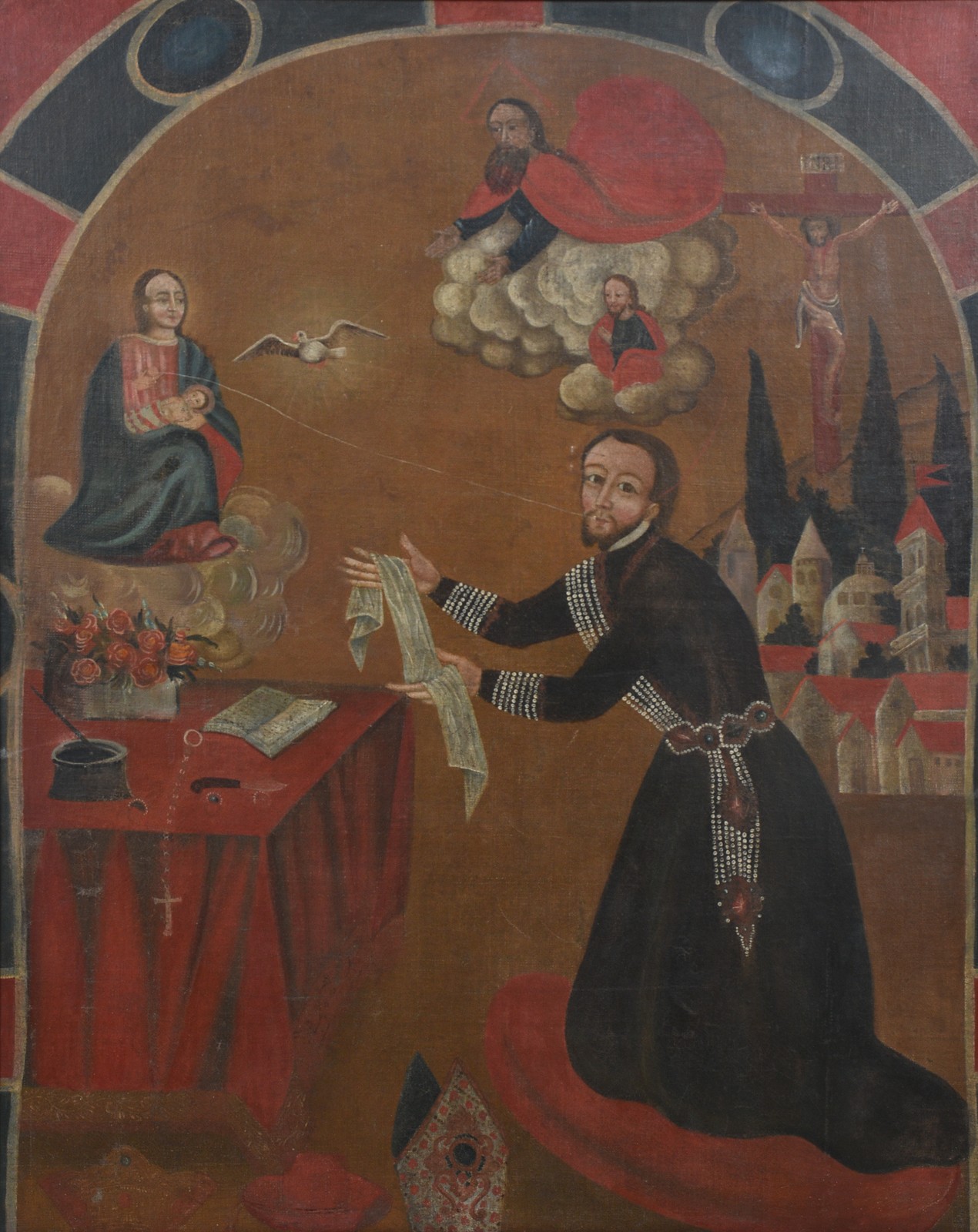 Escola Cusquenha (1538), Cena Sacra - foto 1 de 3