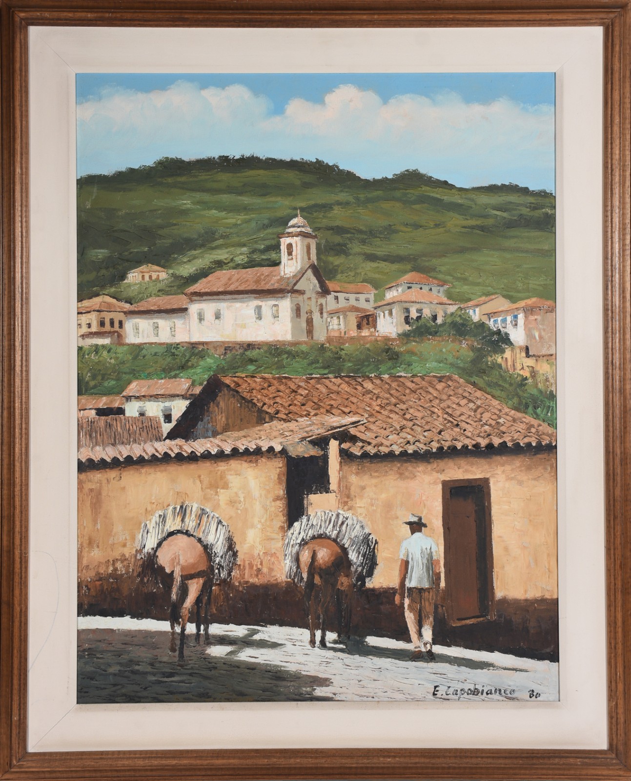 Casario com cavalos e figura - foto 2 de 4