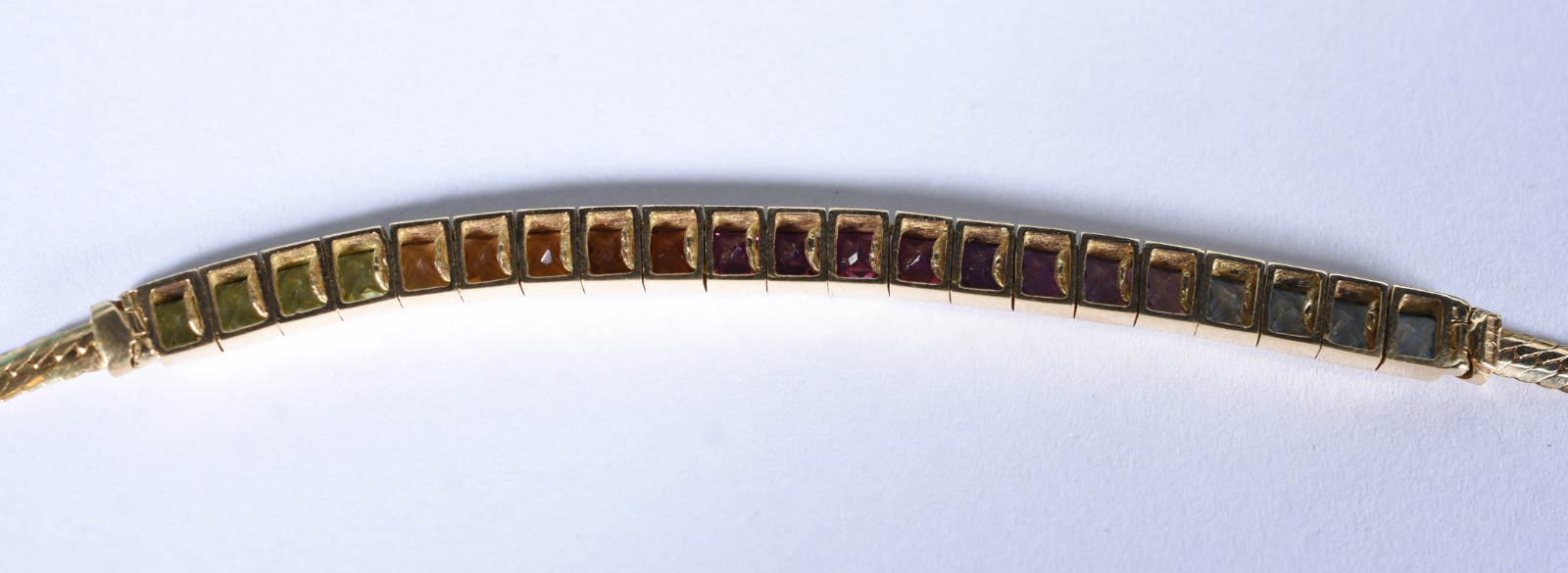 Pulseira de ouro 18 k, contraste 750 (Por motivos de segurança a peça... - foto 3 de 7
