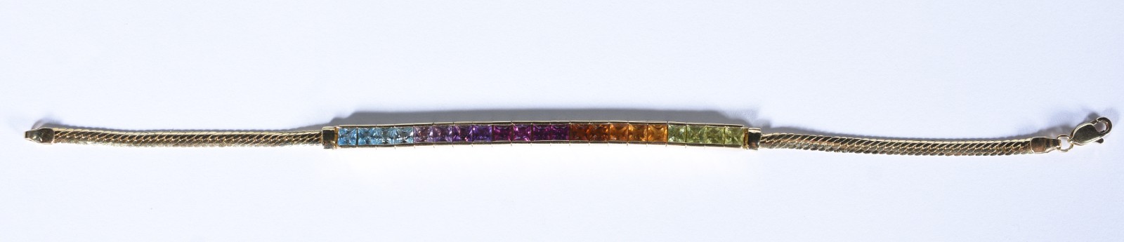 Pulseira de ouro 18 k, contraste 750 (Por motivos de segurança a peça... - foto 7 de 7
