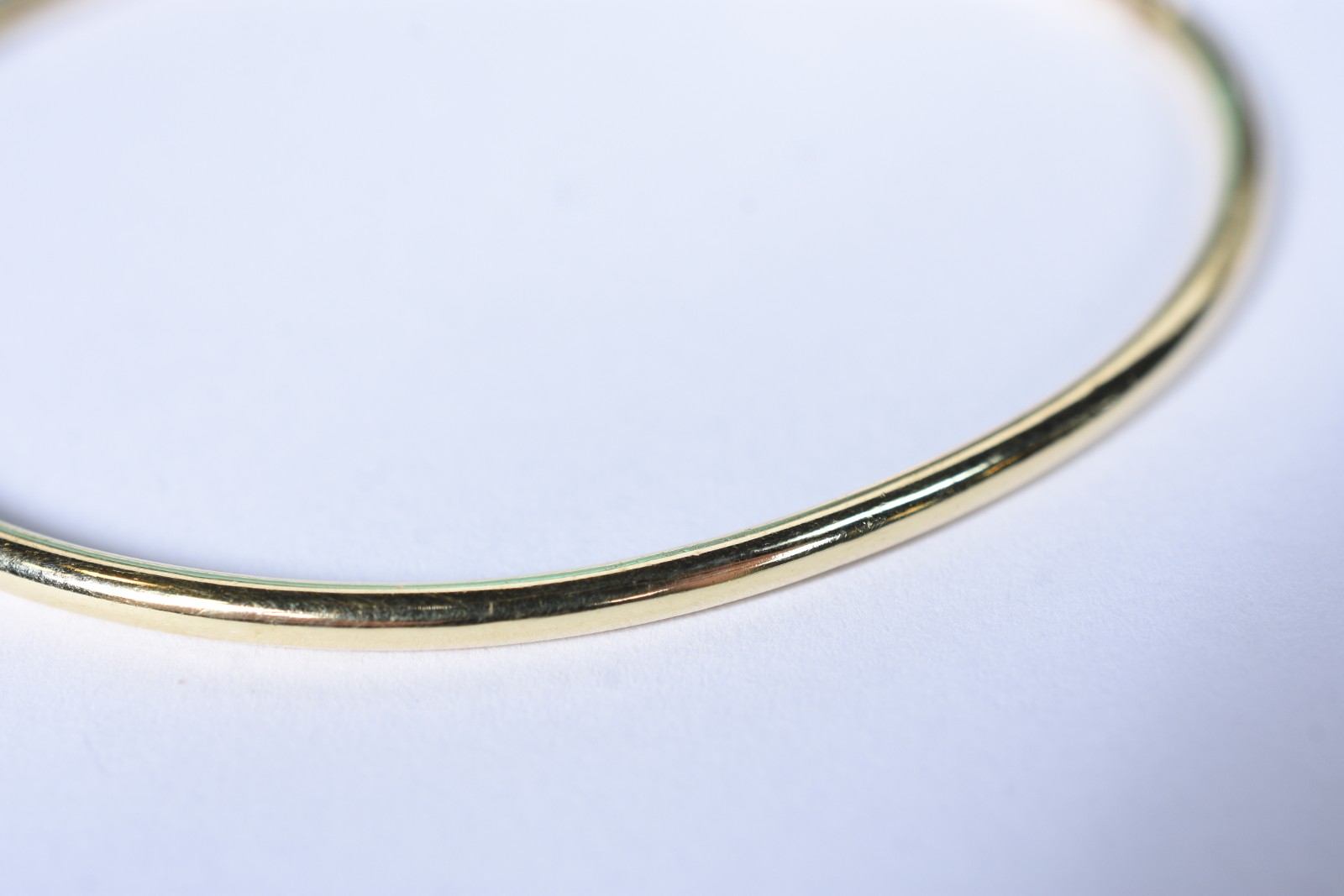 Pulseira de ouro 18 k, contraste 750 feitio escrava oval (Por motivos... - foto 4 de 5