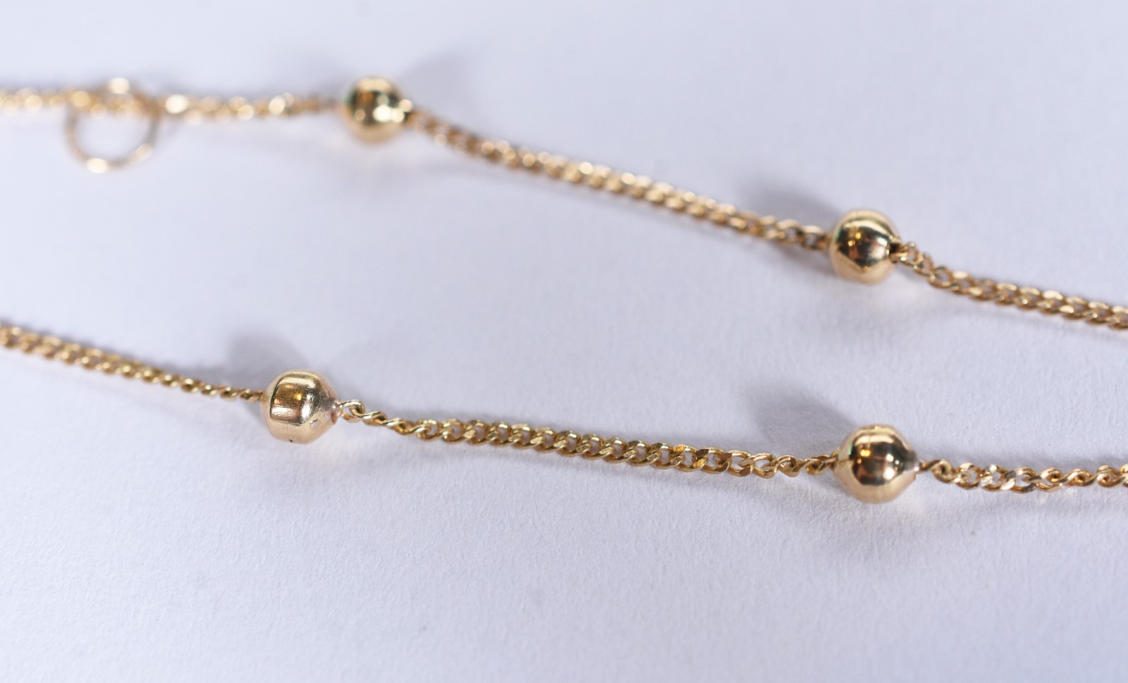 Pulseira de criança de ouro 750 com bolinhas (Por motivos de... - foto 4 de 4